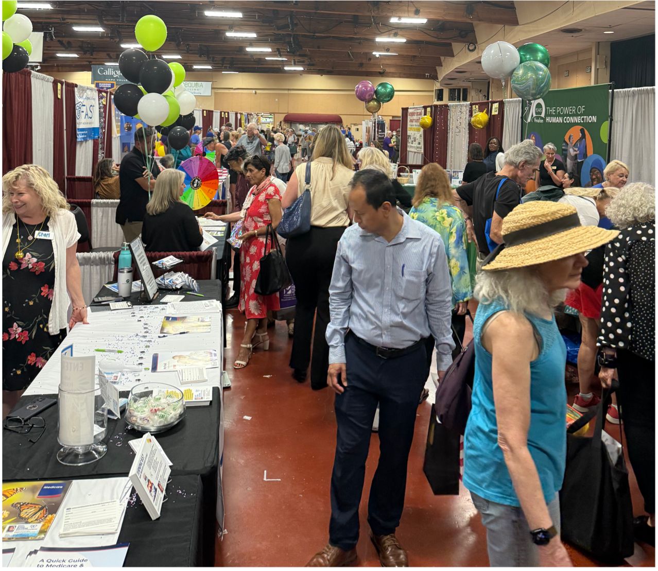 Recently we were a proud participant at the 37th annual Marin Senior Fair!