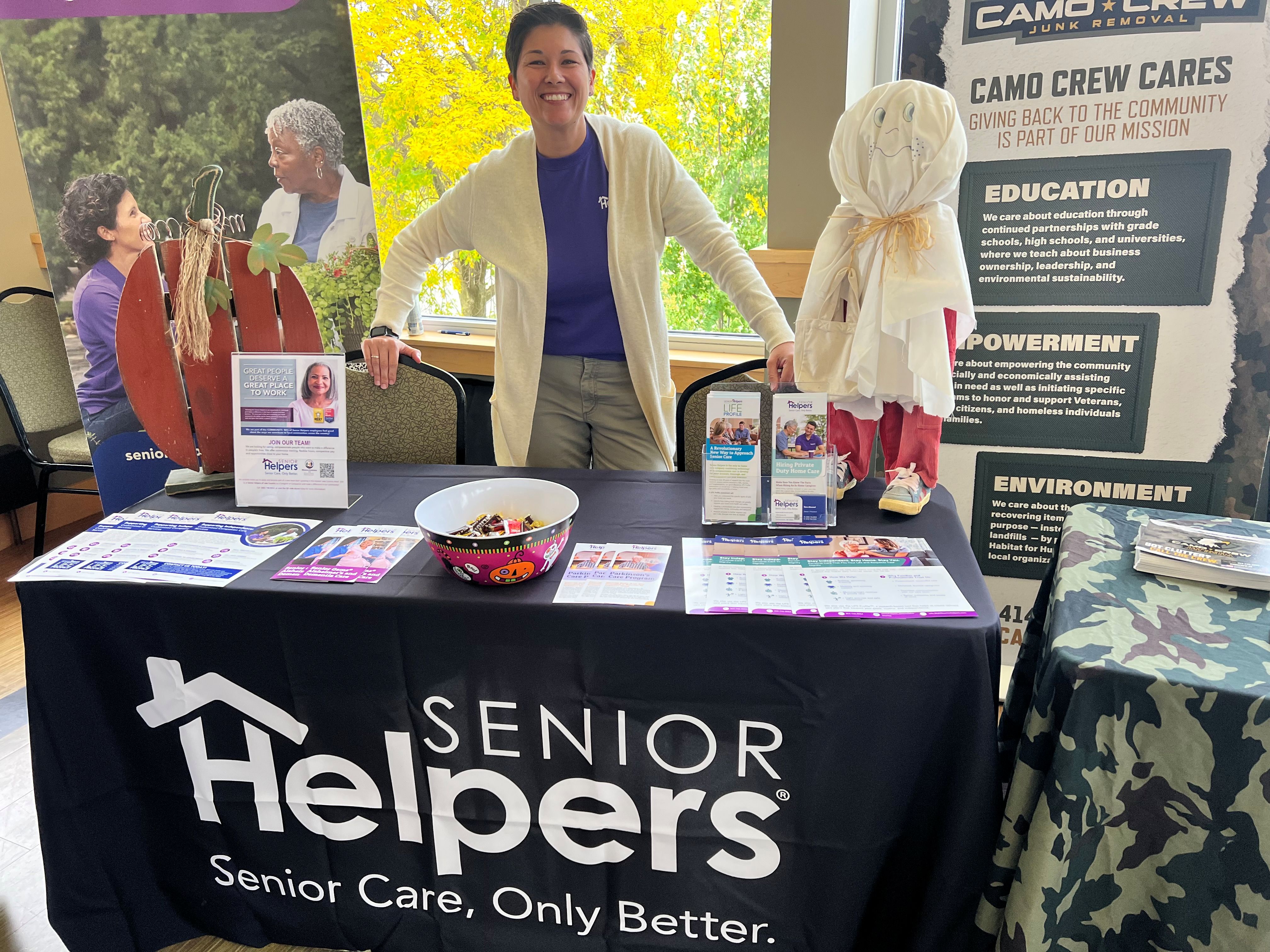We attended the Senior Source Fair hosted by the City of Oconomowoc's Senior Cohort.  We were incredibly excited to meet so many of our Senior community members and other resources within the Waukesha County.  It truly was a great day of networking and learning more about what out incredible community has to offer our Seniors.