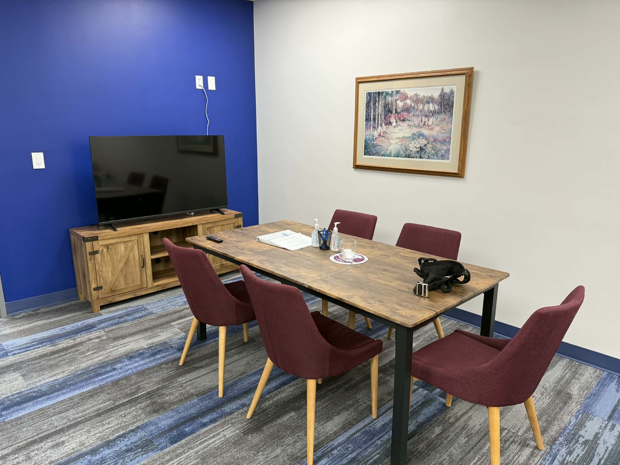 Senior Helpers Parker Center of Excellence training apartment dining area for caregiver skill development.