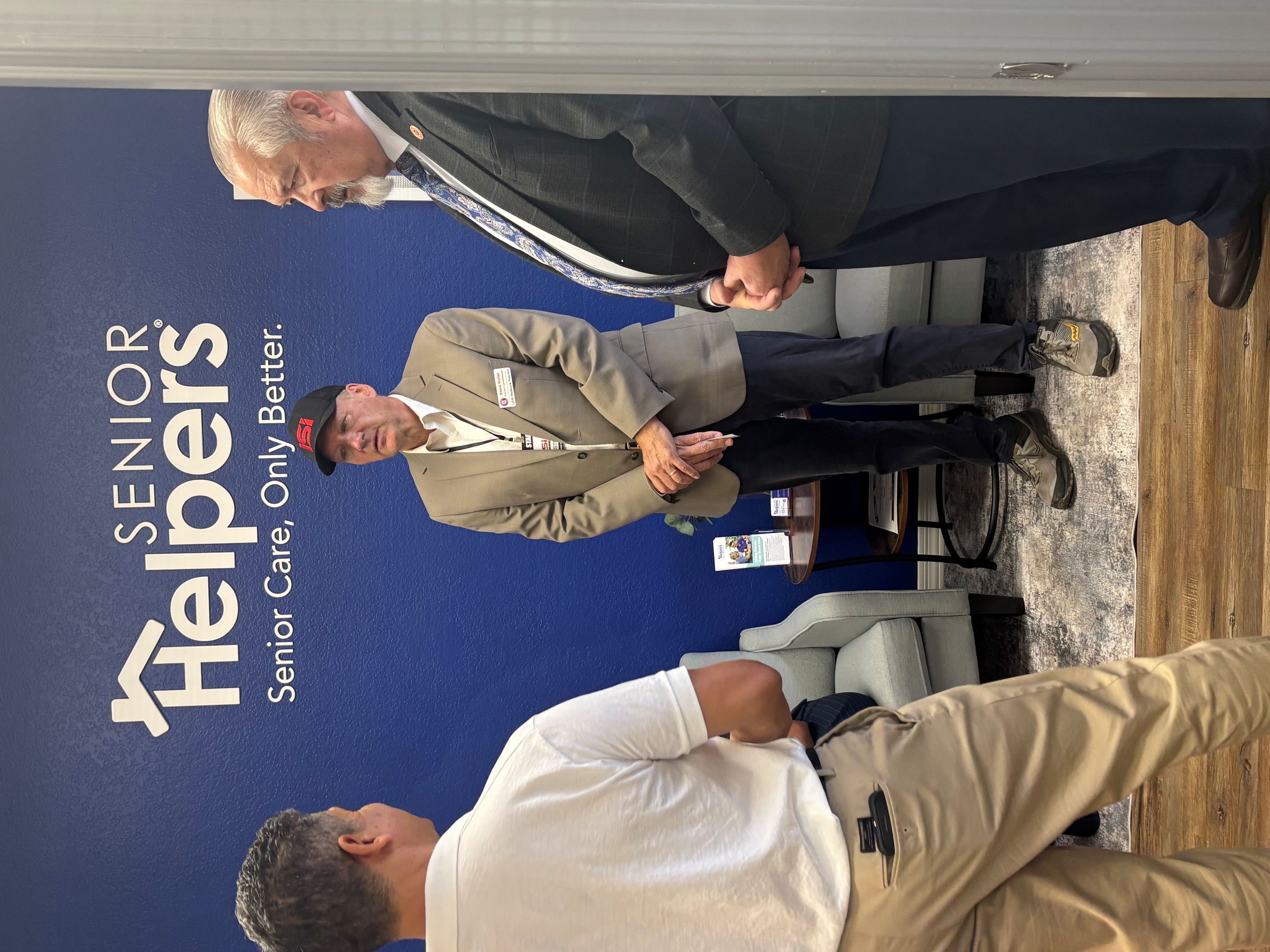 L: Carlos Alvarez C: Steven Holten-Iron Sharpens Iron R: Senator Frank Carroll