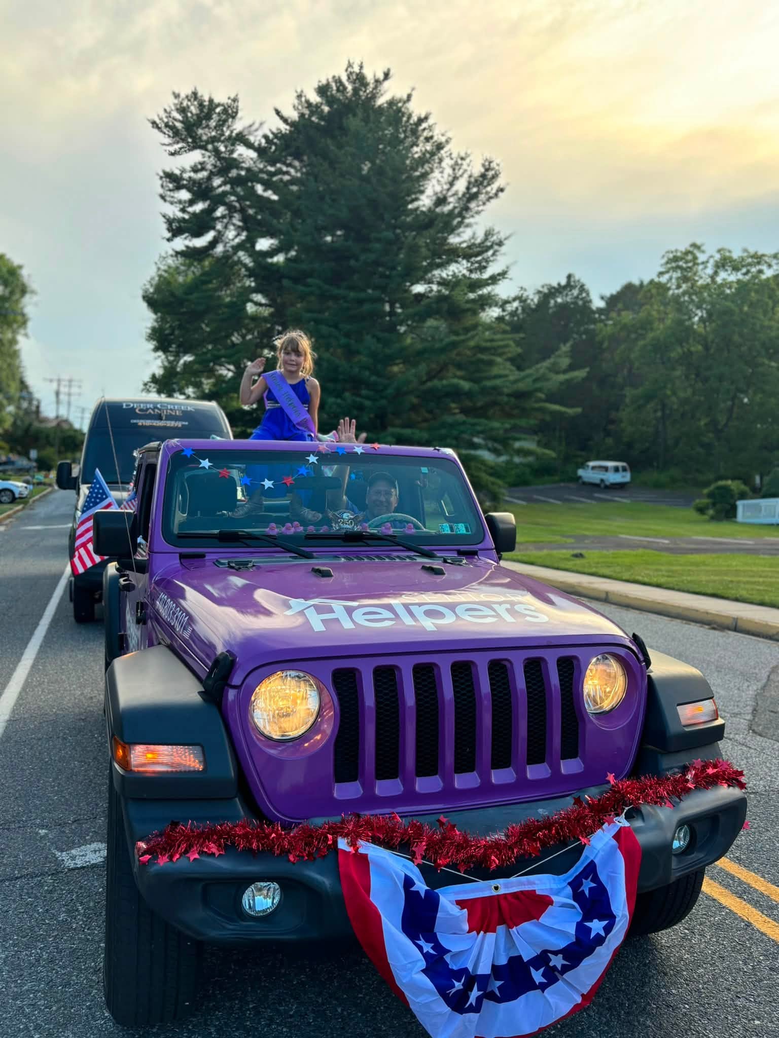 4th of July participation in the Bel Air Parade.