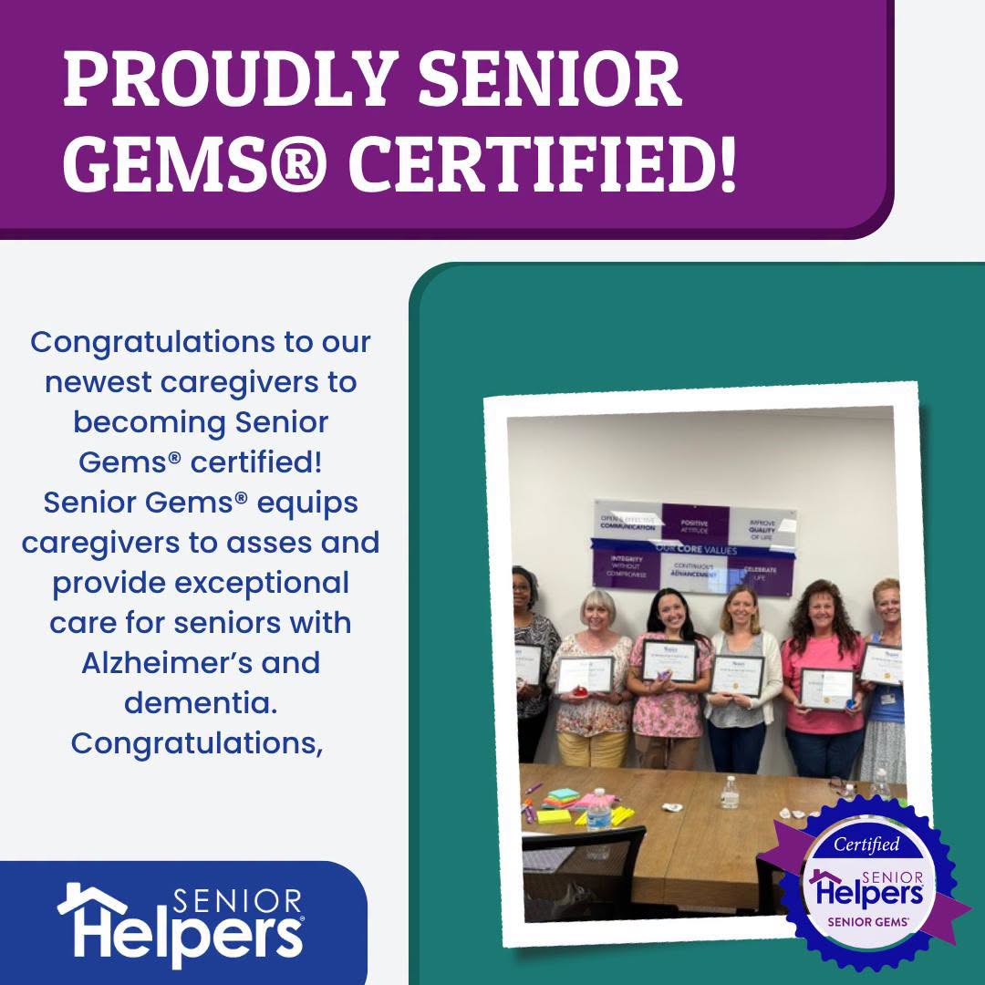 Senior Gems certified caregivers